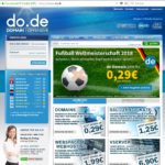 Grafik zeigt die Startseite von Do.de